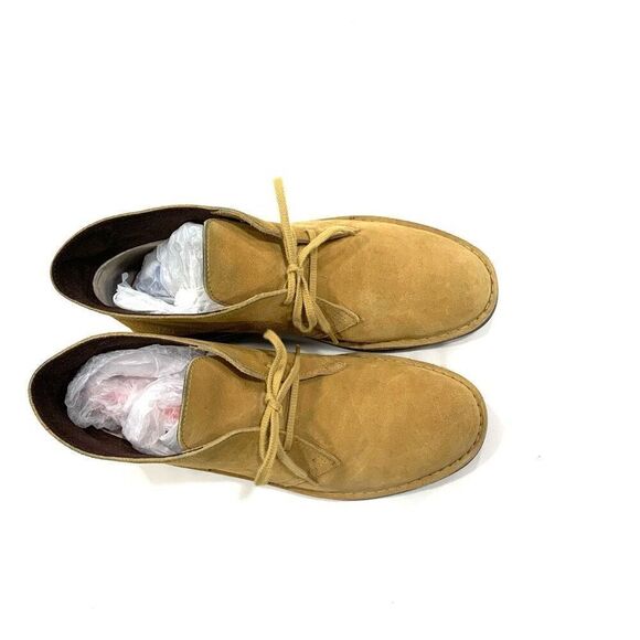 CLARKS Suede Chukka Boots (Sz 45) - Picture 3 of 9